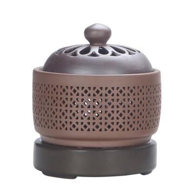 China Chinese antique custom bakhoor censer electric incense night light censer for home decoration for sale