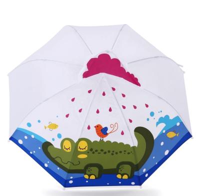 China Minimalist Cheap Lightweight Child's Cartoon Cute Image Child Upright Umbrella, Pop Up Umbrella For Child for sale