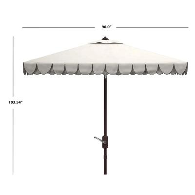 China Contemporary 2.2M Cafe Outdoor Sunshade Table Patio Beach Umbrella, Outdoor Pool Furniture Garden Umbrella for sale