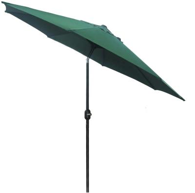 China Contemporary Wholesale 2.7*2.4cm Oversized Outdoor Patio Umbrella Customized Size Sun Furniture Patio Square Green Waterproof Garden Umbrella for sale