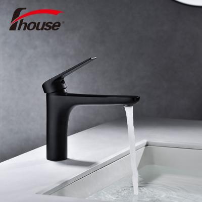 China Modern Multifunctional Cheap Metered Faucets Price Black Basin Faucet Water Faucet Bathroom Faucet For Project for sale