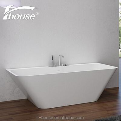 China Modern Solid Outdoor Bathtub Hot Sale Bathroom Freestanding Single Bathtub for sale