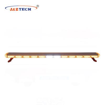 China Top and bottom for aluminum housing 60 inch strobe warning led emergency vehicle slim flash police light bar for sale