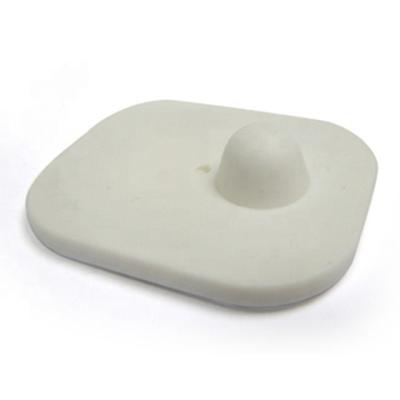 Κίνα ABS Security Alarm RF EAS White Hard White Square Hard Tag Large For Clothing Stores προς πώληση