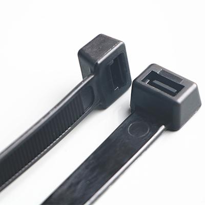 China Tie Cables Hampool Factory Direct Customized Black Customized Releasable Self-Locking Nylon Cable Tie for sale