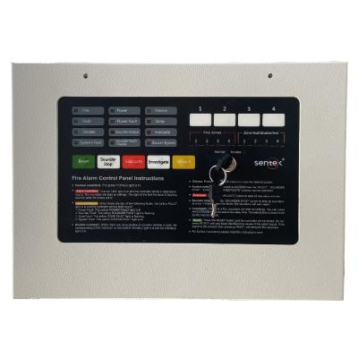 China Conventional fire control panel fire alarm 2 points loops*254 = 508 points for sale