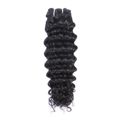 China Regular Raw Virgin Hair 9A Indonesian Pineapple Deep Wave Human Hair Bundles for sale