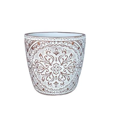 China Eco-Freindly Unique Factory Direct Sales Nordic Modern Ceramic Garden Pots Flower Planters for sale