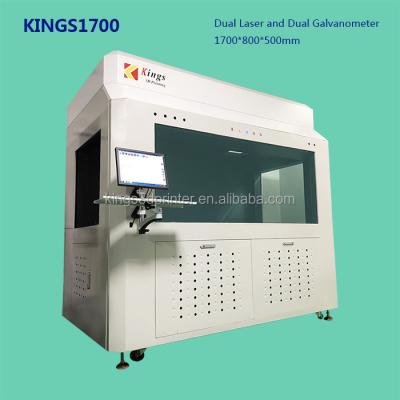 China Large size hotels 1700*800*500mm liquid photopolymer resin KINGS 1700 sla 3d printer automotive industry for sale