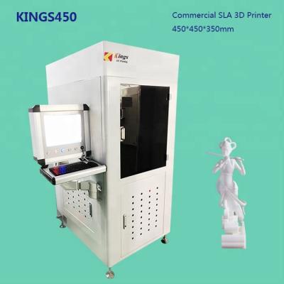 China 3D printing & chinese rapid prototyping sla 3d printer 450*450*350mm, photopolymer resin ceramic sla 3d printer with good quality, for sale