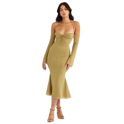 China Breathable Off-Shoulder Strapless Bodycon Corset Dress Summer Dresses Women 2022 From China Manufacturer for sale