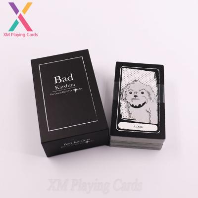 China Paper Custom Printed Ink Printed Tarot Cards 63x88mm Decks/350g Art Paper Printed Tarot Card /Metallic Tarot Cards for sale