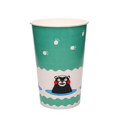 China Disposable Eco Friendly Custom Printed Biodegradable Cinema Disposable Popcorn Buckets for sale