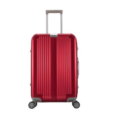 China 24 Inch GKO Aluminum Customized Fashion High Quality Trolley Luggage Bags Luxury Travel Suitcase For Women With Tsa Lock for sale