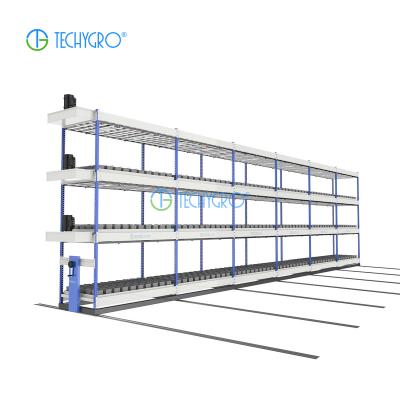 China Techygro Indoor Vertical Farm Equipment Indoor Agricultural Vertical Grow System for sale