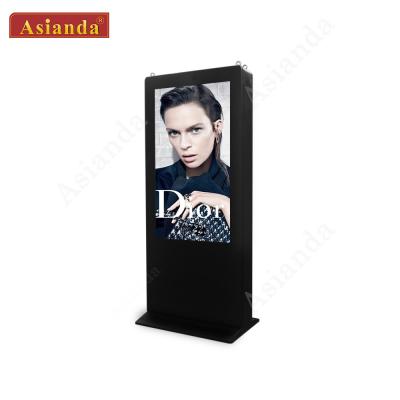 China 65inch School Stand Alone High Brightness Outdoor LCD Digital Signage Displays for sale