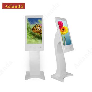 China 32inch Floor Standing Interactive LCD Touch Screen Information Kiosk for Shopping Mall/Bank for sale