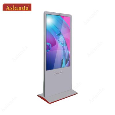 China 55inch Android Wifi LCD Touch Screen Digital Signage Advertising LCD Interactive Totem Multi Touch Digital Signage for sale