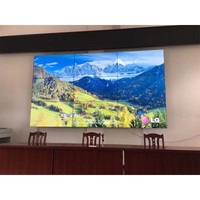 China 55inch samsung video wall surveillance cctv video wall data lcd video wall for central room for sale