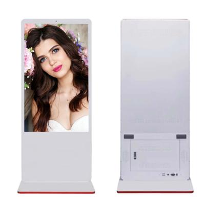 China 55 inch floor standing lcd advertising player android digital advertising display player for sale