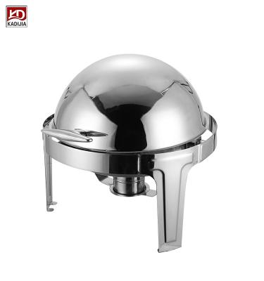 China Hotel Buffet Food Equipment Buffet Set Stainless Steel Hot Pot Food Warmer Set for sale