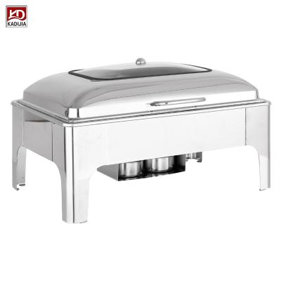 China Hotel Buffet Food Equipment Factory Outlet Kitchen Commercial Stainless Steel Food Warmer for sale