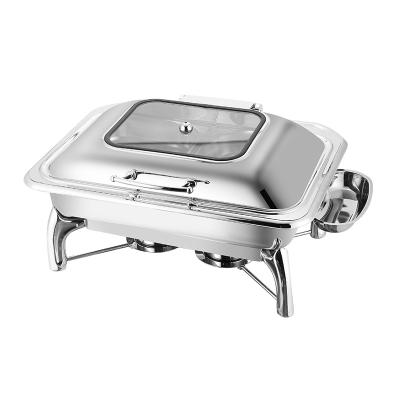 China Hotel buffet food equipment stainless steel buffet stove food warmer other hotel and restaurant supplies for sale