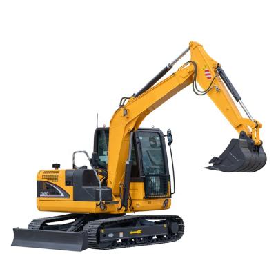 China Building Material Shops Best Price Excavator Household Use Excavator With Blade Crawler Excavator For Sale for sale