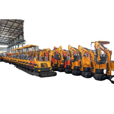 China Building Material Shops Smallest Mini Excavator Multi-Fuction Excavator Machine Crawler Excavator Manufacture for sale