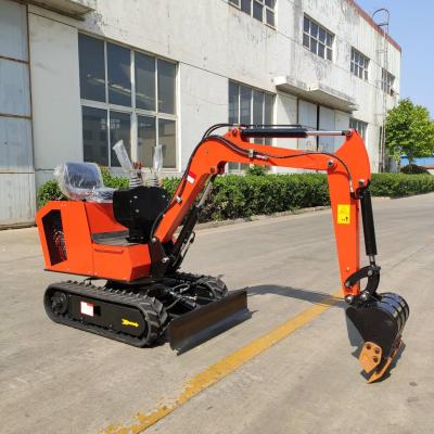 China Planting Orchard Bada 0.9 Tons 600kg Mini Crawler Excavator Mini Small Digger Hydraulic For Farmland Reconstruction for sale