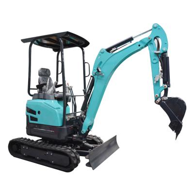 China Bada 1.1t 1.5t Mini Digger Crawler Excavator Orchard Construction Machinery For Sale for sale