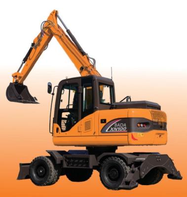 China Building material stores wheel excavator mini excavator wheel 8 wheeled excavator per ton parts seats for sale