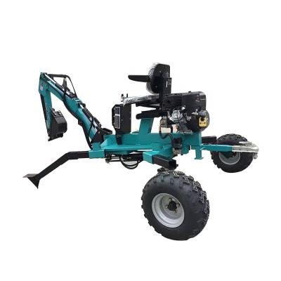 China Traction Type Small Farm Towable Backhoe For Tractor PTO Backhoe Mini Excavator Towable Backhoe Price for sale