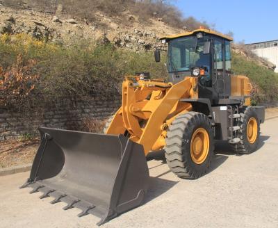 China Used in road 3 ton china wheel loader front end wheel backhoe small telescopic loader with euro quick coupler for sale