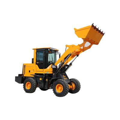 China Building Material Stores Shandong Bada Garden 2 Ton 2.2 Ton Mini Shovel Small Wheel Loader Articulated Mini for sale