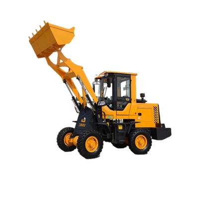 China Building Material Shops Compact Mini Wheel Loader Small Earth Moving Machinery 1.5ton 2ton 2.2ton for sale