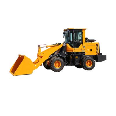 China Bada Stores Multifunctional 1.5 Ton Small Loader Mini Front End Wheel Articulated Four-Wheel Building Material Loader for sale