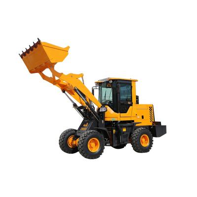 China Building Material Shops Home Wholesale Use Bucket T920 820 1 Ton 1.5 Ton Mini Farm Front End Wheel Loader for sale