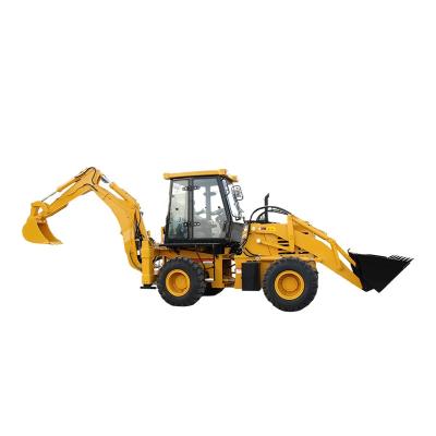 China Chinese New Construction Material Stores Bada 4 Wheel Drive Articulated Backhoe and 2.5t Wheel Mini Backhoe Dig Loader for sale