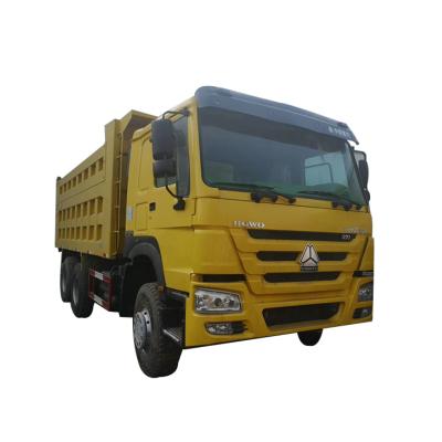 China BADA 197g/KWh fabric used refurbished 10 wheel dump truck howo tipper dump truck (6X4 dumper) Sino for sale