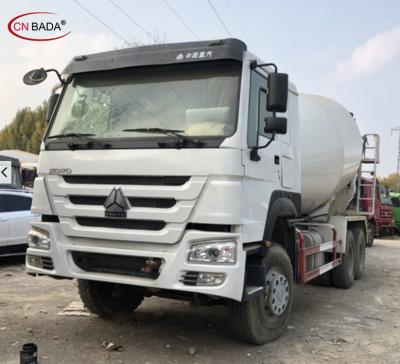 China Construction worksÂ   8 10 12 Cubic Meters Used Cement Mixer Truck 6x4 10 Wheel Used Howo Euro 2 Euro 3 Concrete Mixing Truck for sale