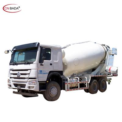 China Construction worksÂ   9.726L building industry sinotruk concrete mixer truck used howo cement concrete mixer truck for sale