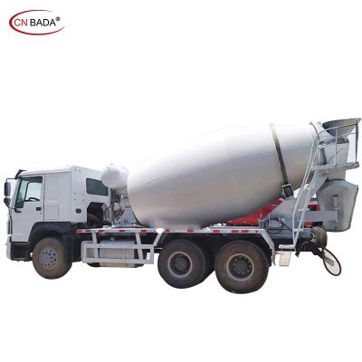 China Construction worksÂ   10 Cubic Meters Used Sinotruk Howo Concrete Mixer Truck Refurbished Mixer Tank Truck for sale