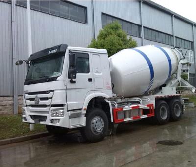 China Construction worksÂ   China Euro II wheel 6*4 10 371hp used howo cement mixer concrete boom truck Philippines for sale