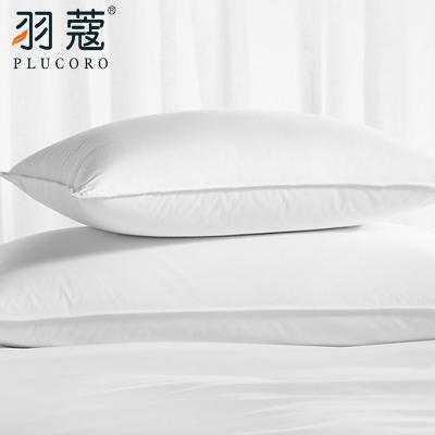 China Microfiber Feather Comfortable Sleep Soft Cooling Down Pillow For 5 Star Hotel for sale