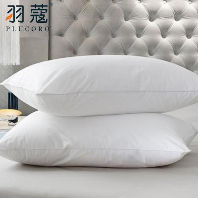 China Hotel Cooling Soft Home Decorative Sleep Polyester Filling Five Star Bed Pillow for sale