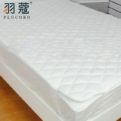 China Factory Wholesale Star Waterproof Queen Hotel Bed Waterproof White Quilted Mattress Protector For Hotel for sale