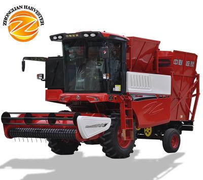 China Colheitadeira de amendoim CHMC 4HZJ-2500 Zhonglian self propelled wheeled peanut harvester factory price for sale for sale