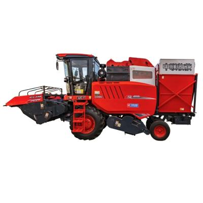 China CHMC 4YZ-4W Maize Model 175 HP Maize Combine Harvester 3 Rows 4 Rows Corn Cobs / Wheat Cob Combine Harvesters for sale