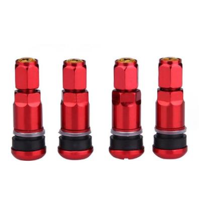 China 4pcs professional aluminum stem tire valve, tire valve for passenger cars, TR525, fitting most cars DN20 3/4 INCH for sale